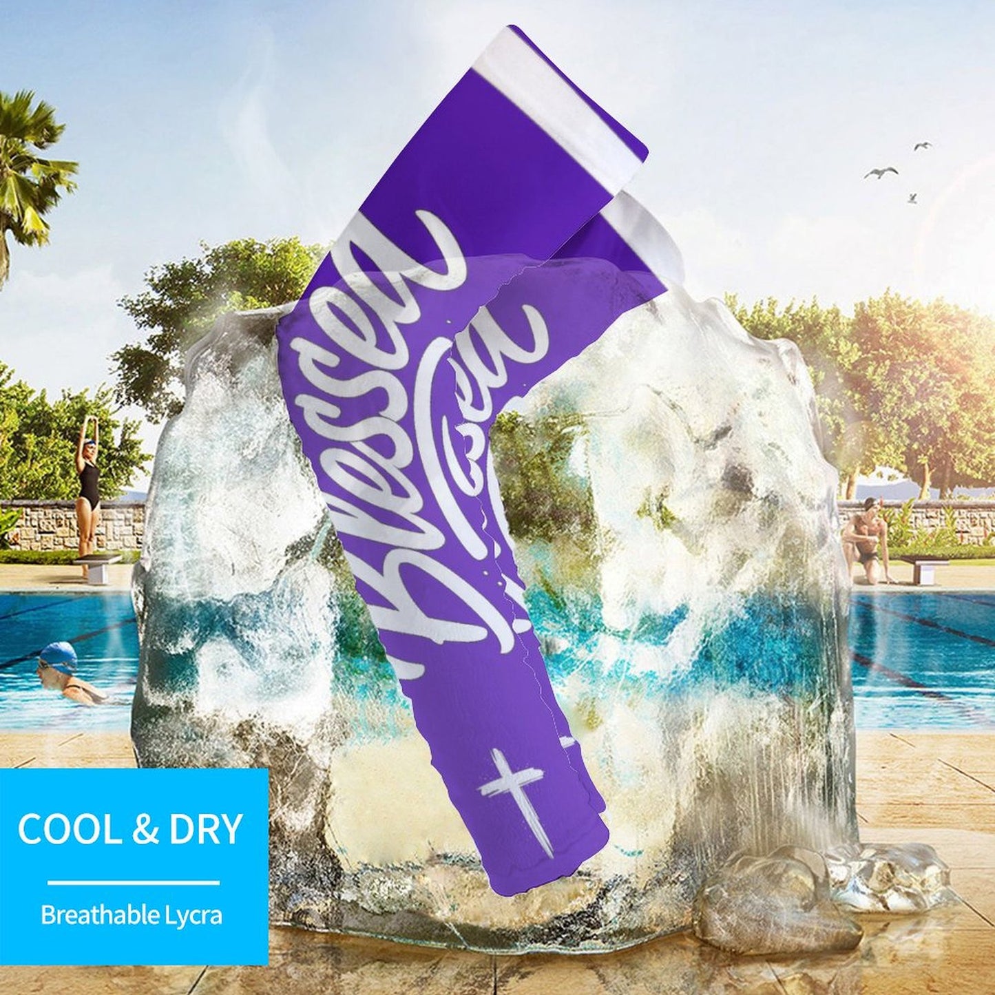 Cooling Compression Arm Sleeves Cooling Compression Arm Sleeves