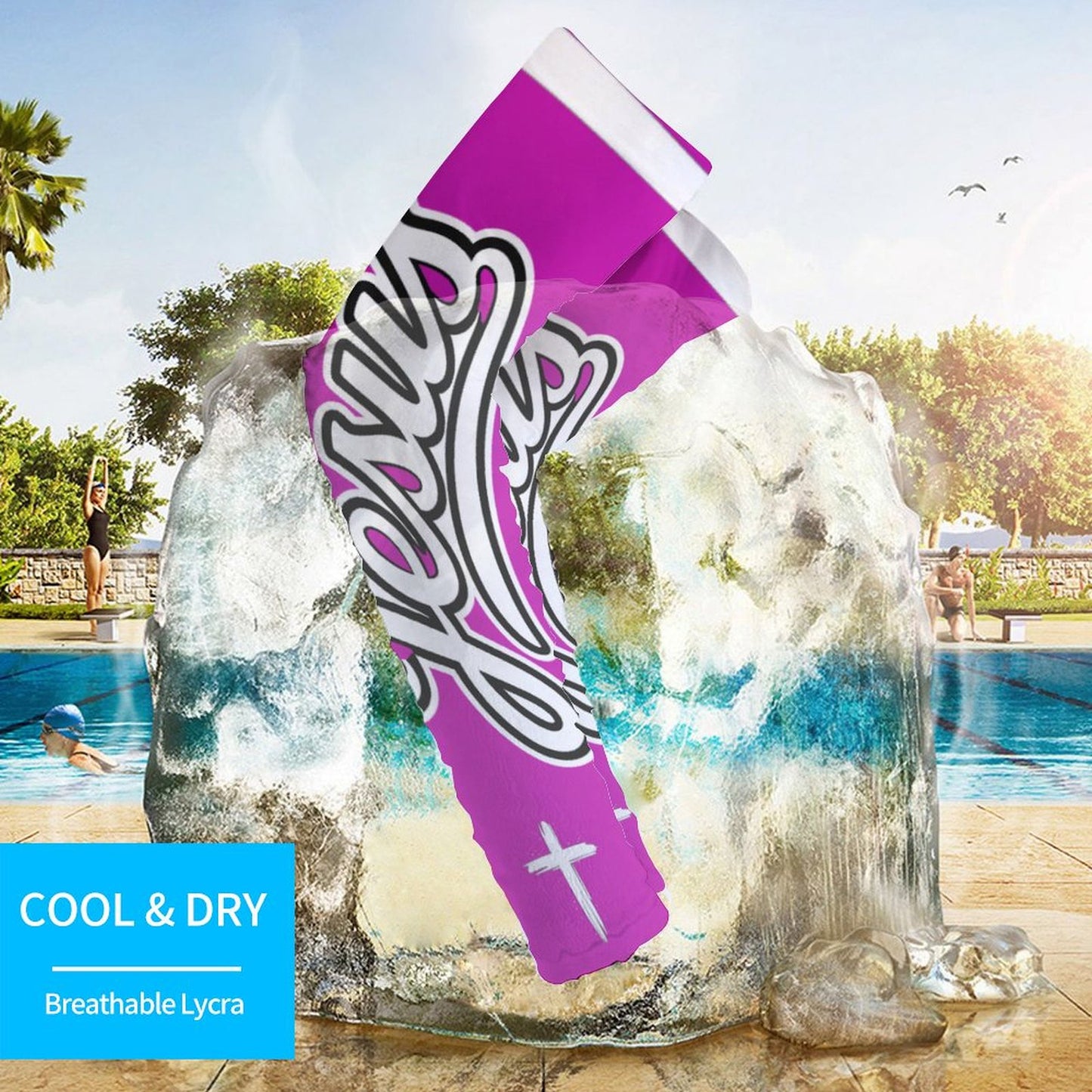 Cooling Compression Arm Sleeves Cooling Compression Arm Sleeves
