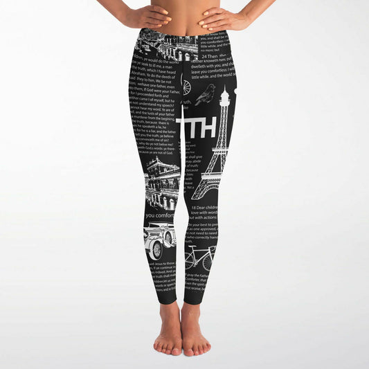 Yoga Leggings - AOP