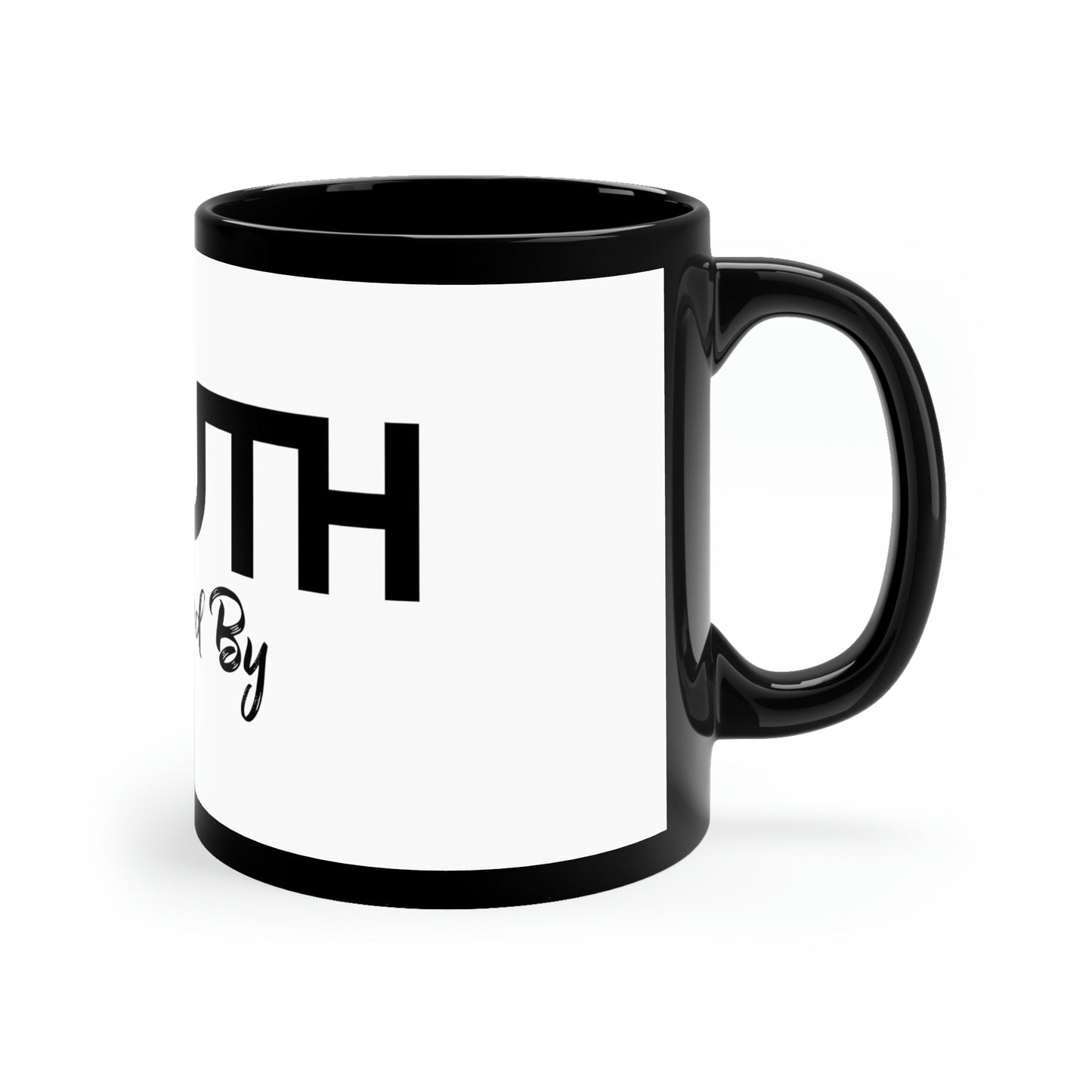 Truth Powered By 11Oz Black Mug