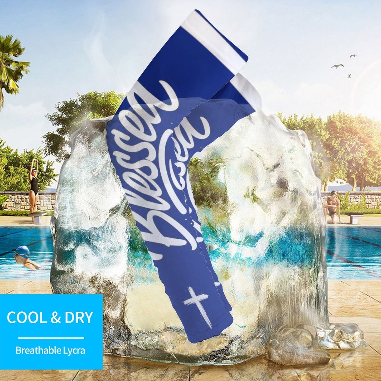Cooling Compression Arm Sleeves Cooling Compression Arm Sleeves