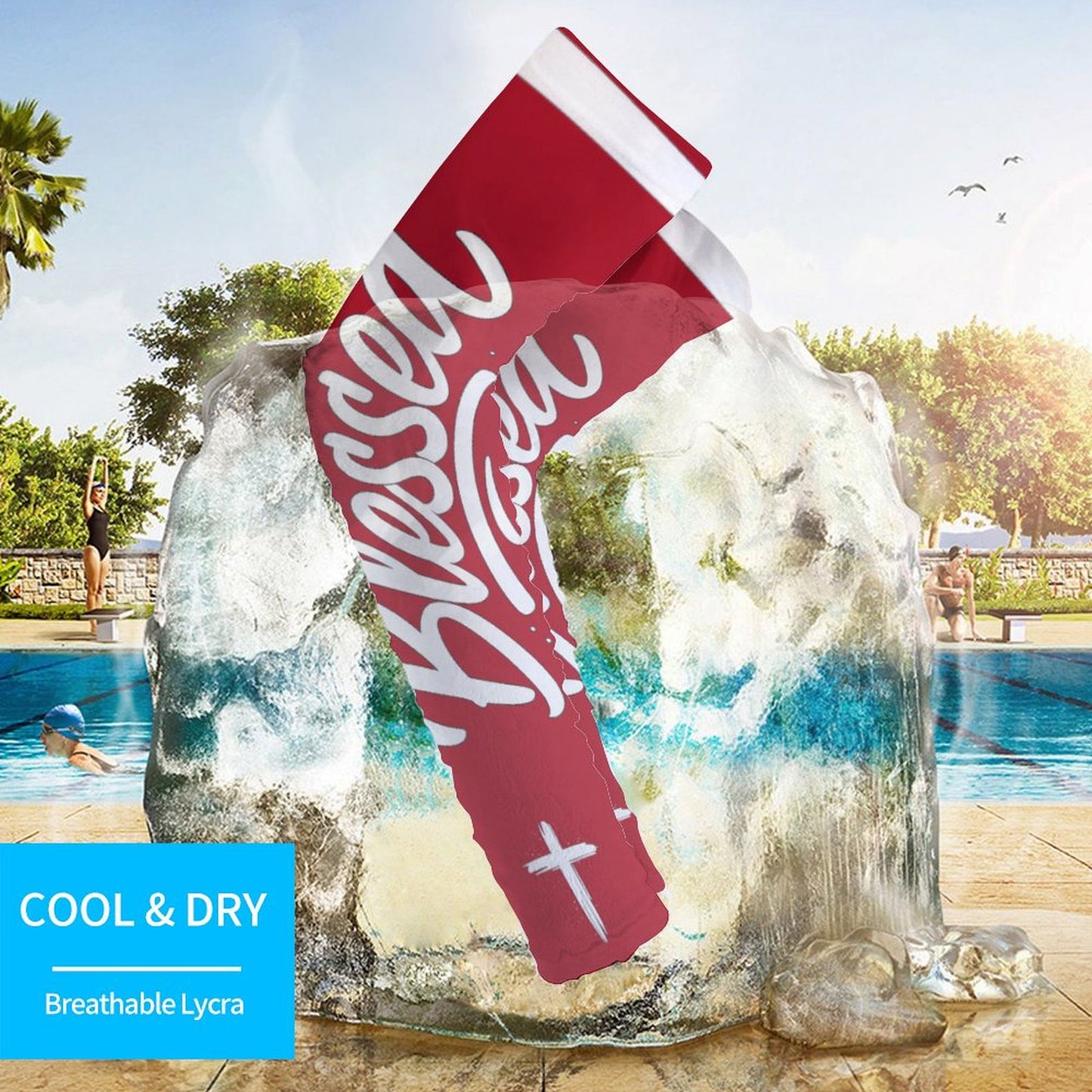 Cooling Compression Arm Sleeves Cooling Compression Arm Sleeves