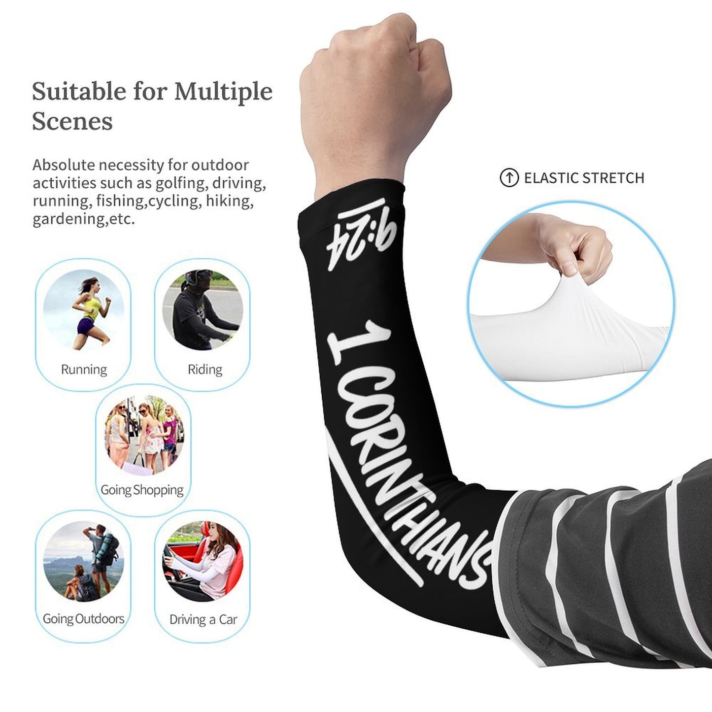 Cooling Compression Arm Sleeves Cooling Compression Arm Sleeves