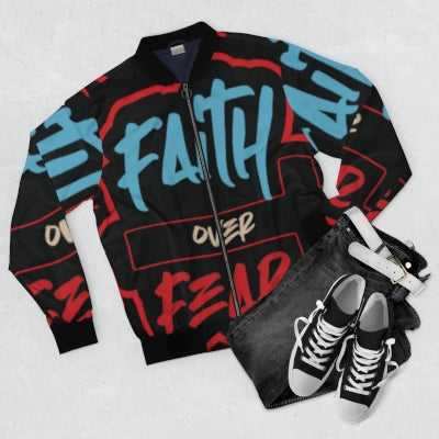 Faith over Fear Windbreaker