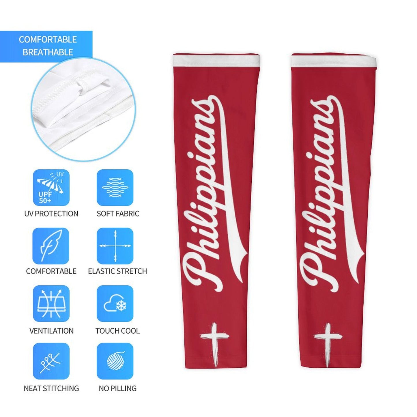 Cooling Compression Arm Sleeves Cooling Compression Arm Sleeves