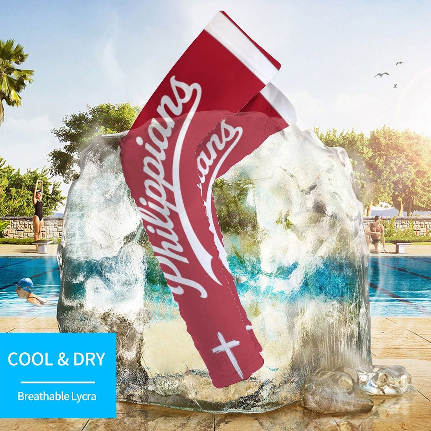 Cooling Compression Arm Sleeves Cooling Compression Arm Sleeves