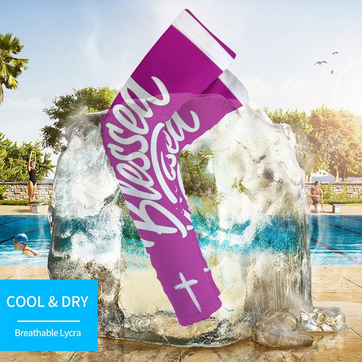 Cooling Compression Arm Sleeves Cooling Compression Arm Sleeves