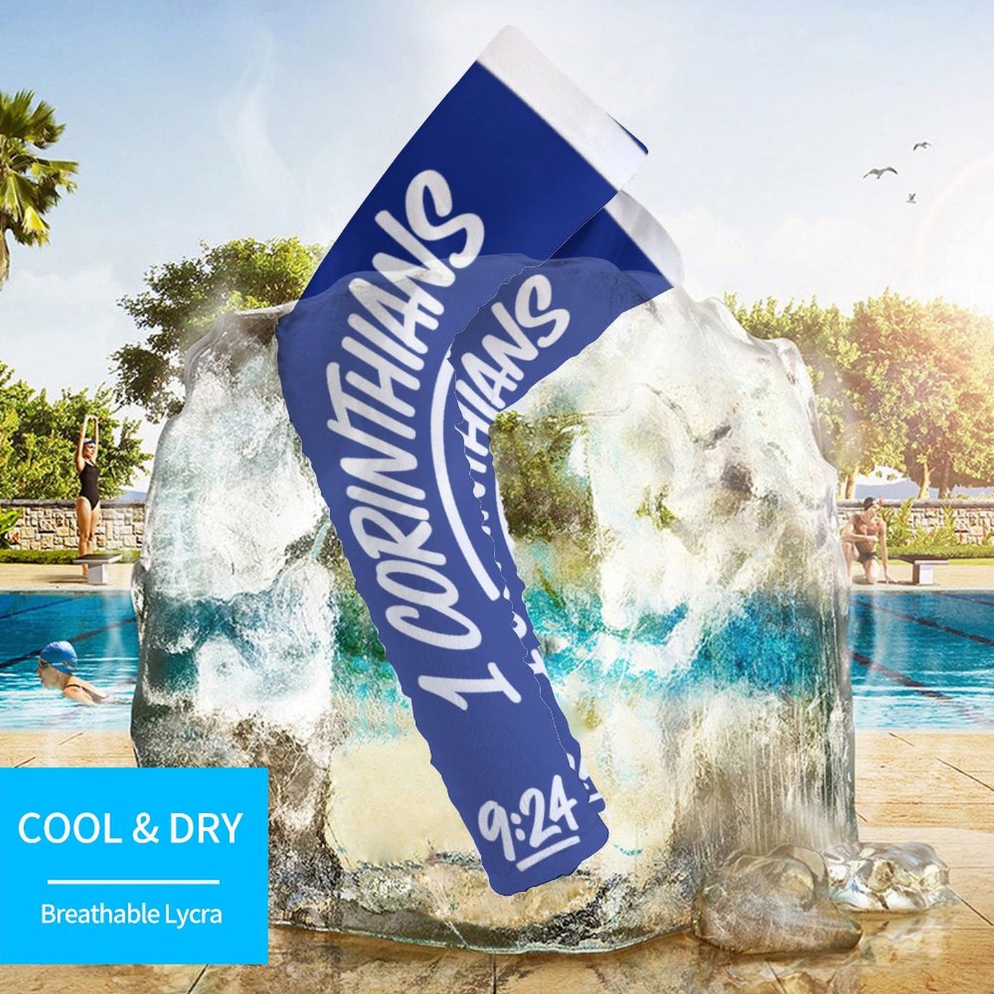Cooling Compression Arm Sleeves Cooling Compression Arm Sleeves