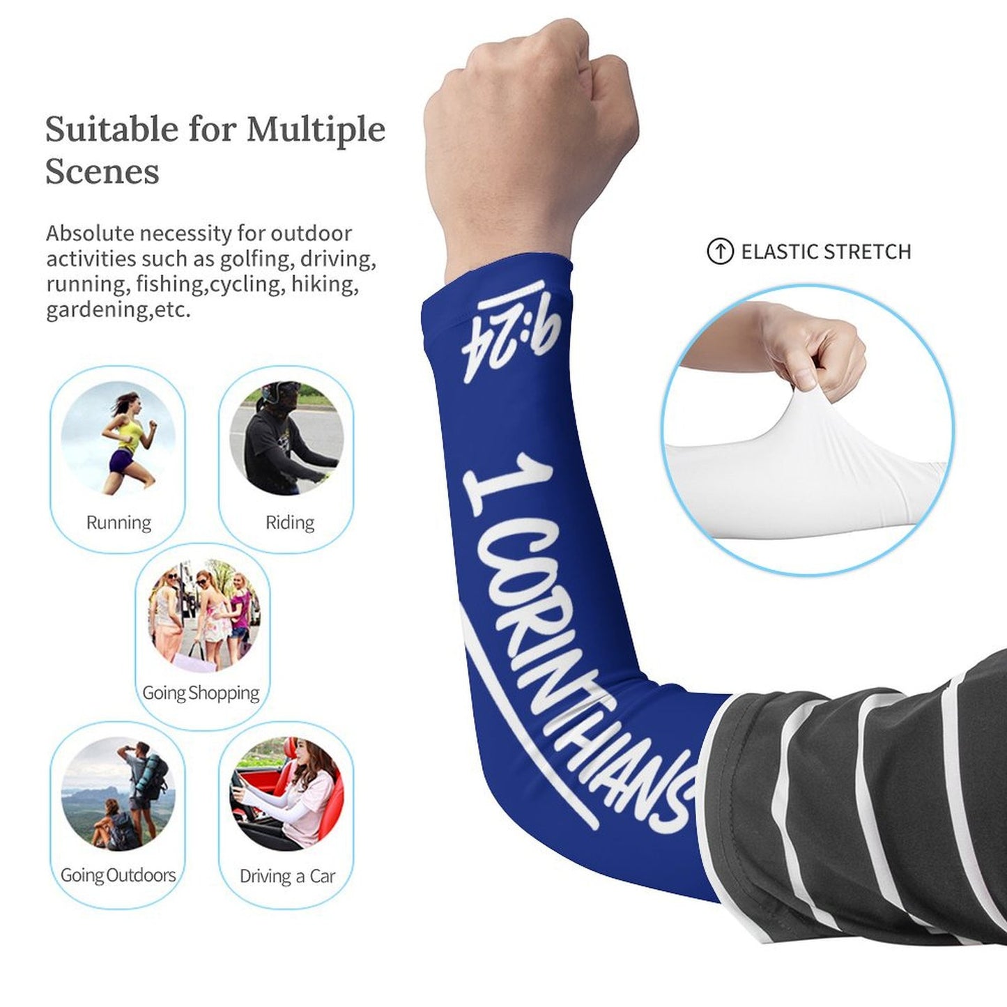 Cooling Compression Arm Sleeves Cooling Compression Arm Sleeves