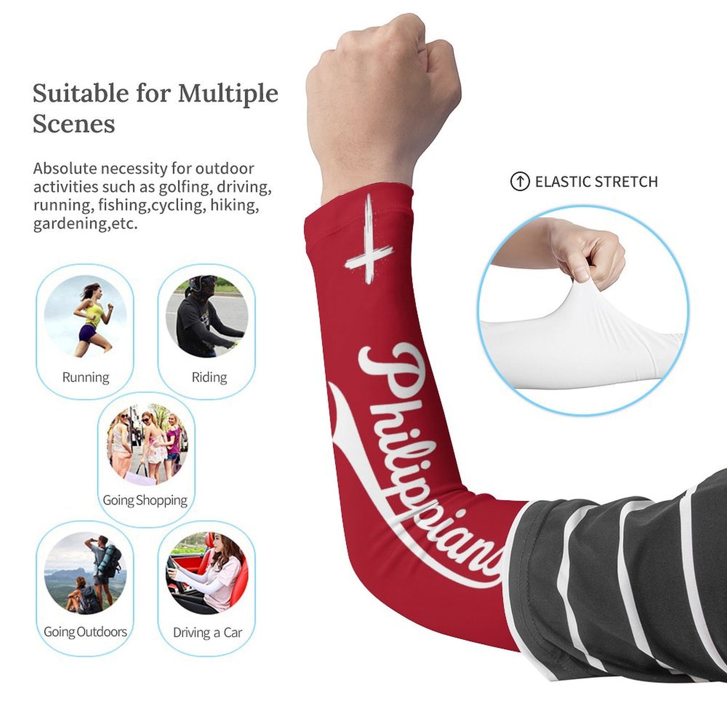 Cooling Compression Arm Sleeves Cooling Compression Arm Sleeves