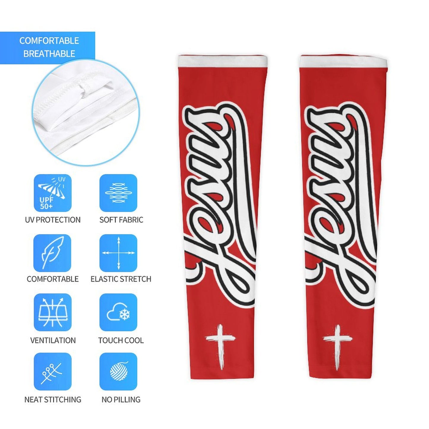 Cooling Compression Arm Sleeves Cooling Compression Arm Sleeves