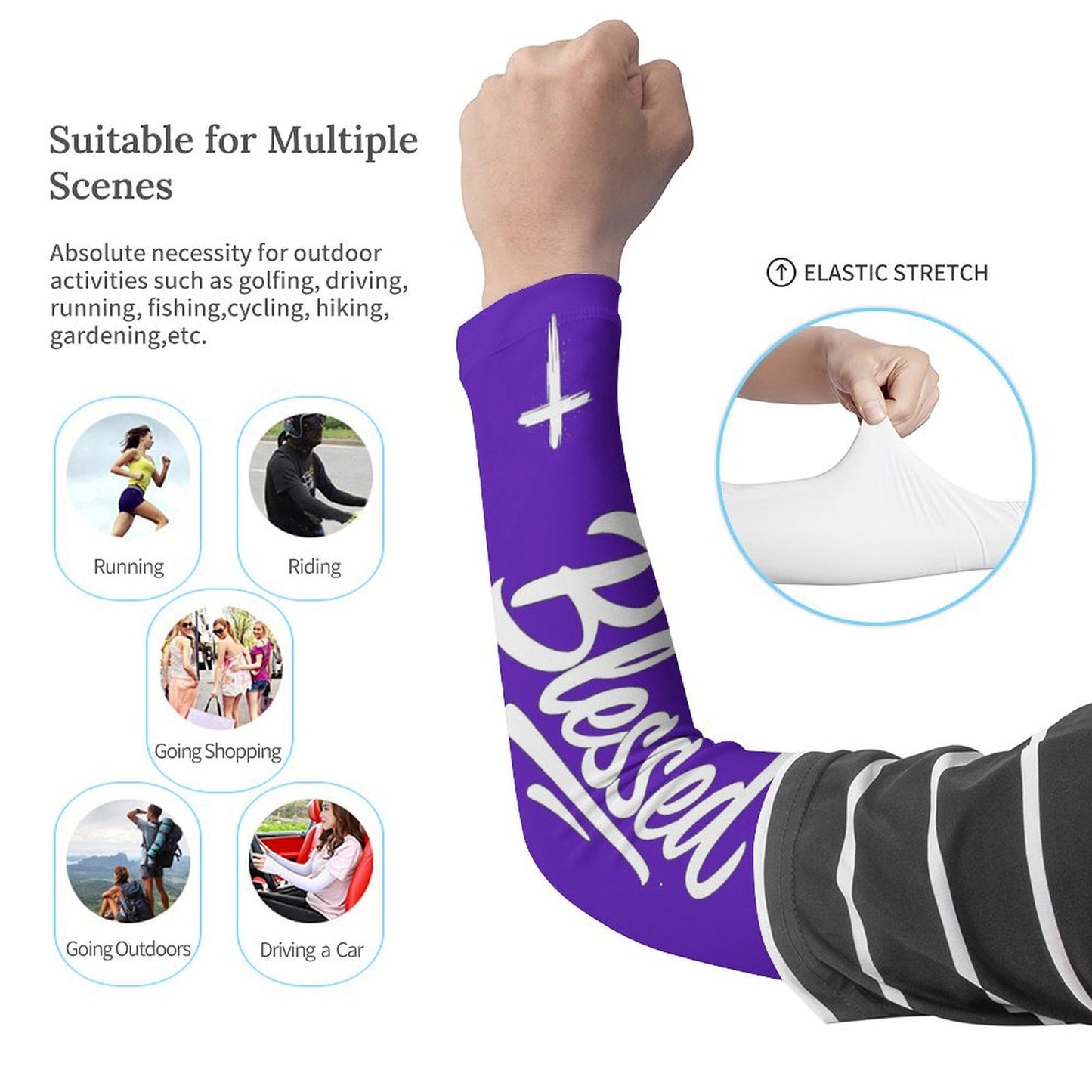 Cooling Compression Arm Sleeves Cooling Compression Arm Sleeves