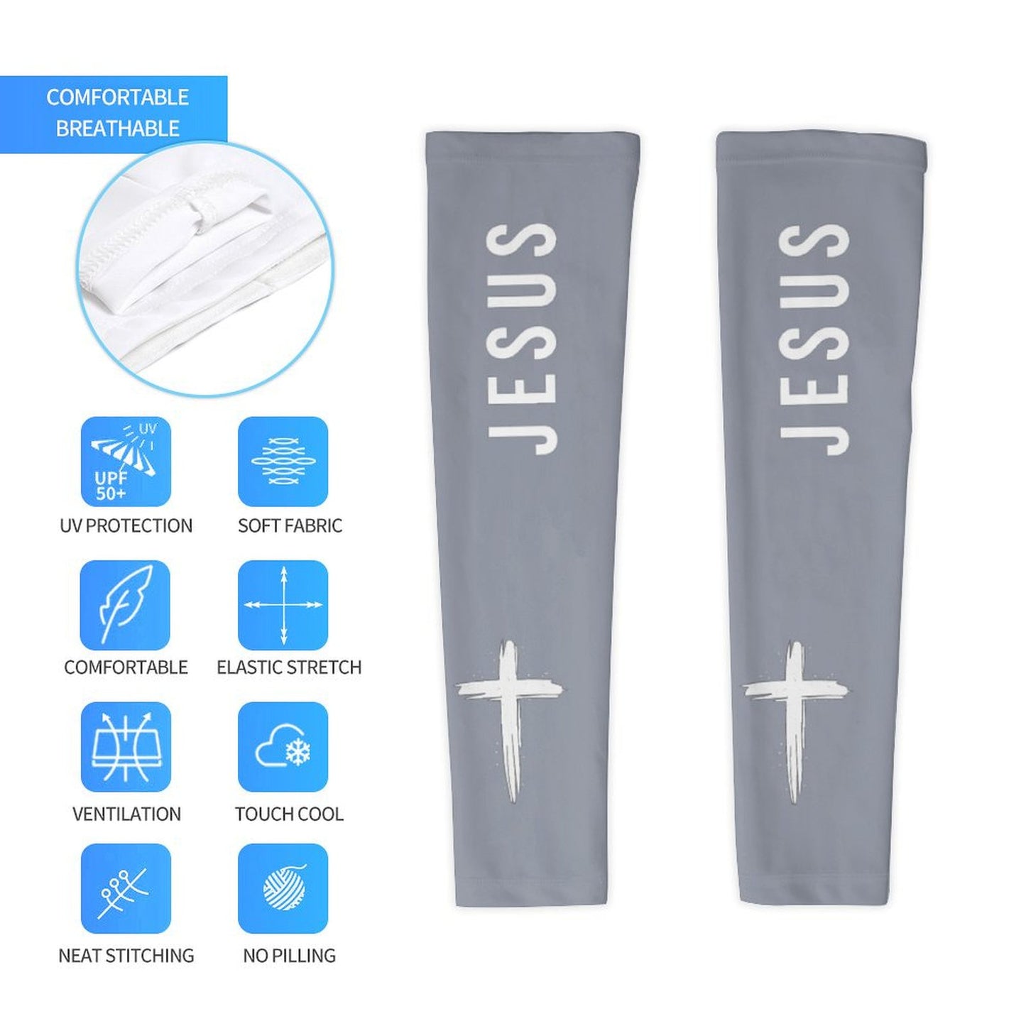 Cooling Compression Arm Sleeves Cooling Compression Arm Sleeves