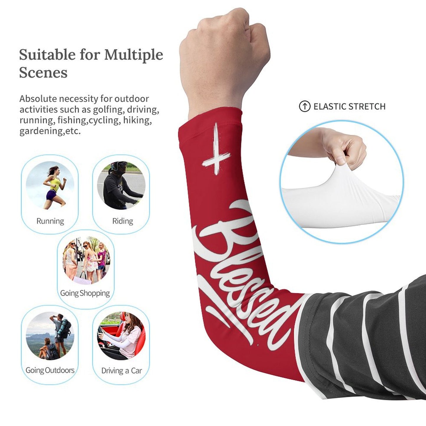 Cooling Compression Arm Sleeves Cooling Compression Arm Sleeves