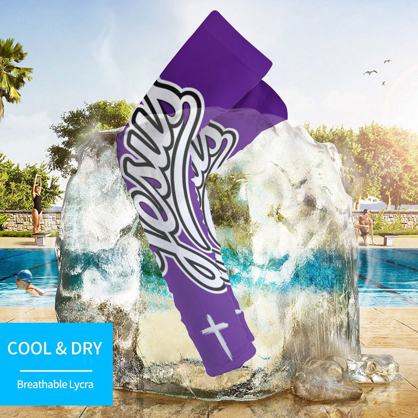 Cooling Compression Arm Sleeves Cooling Compression Arm Sleeves
