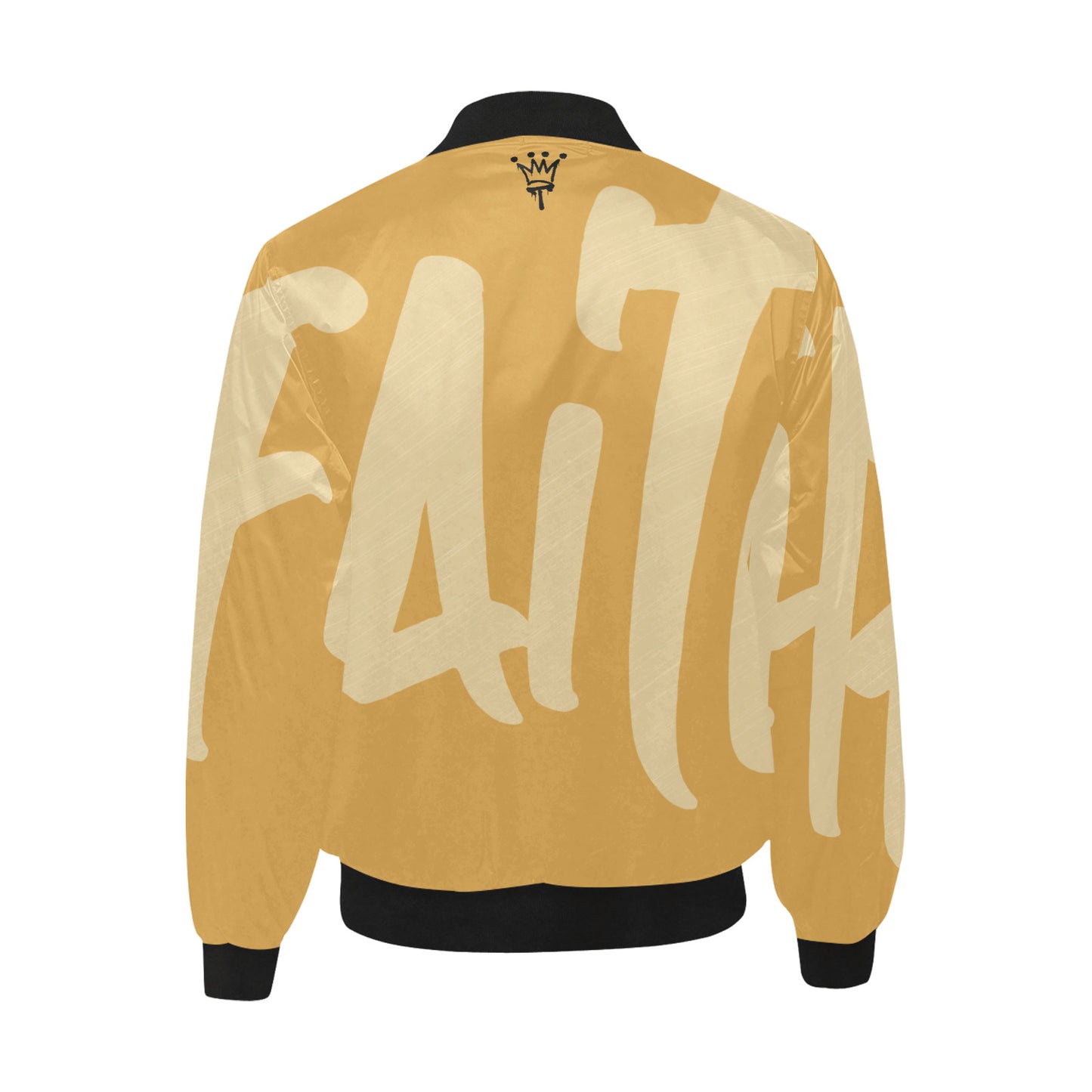 Faith Puff Bomber Jacket