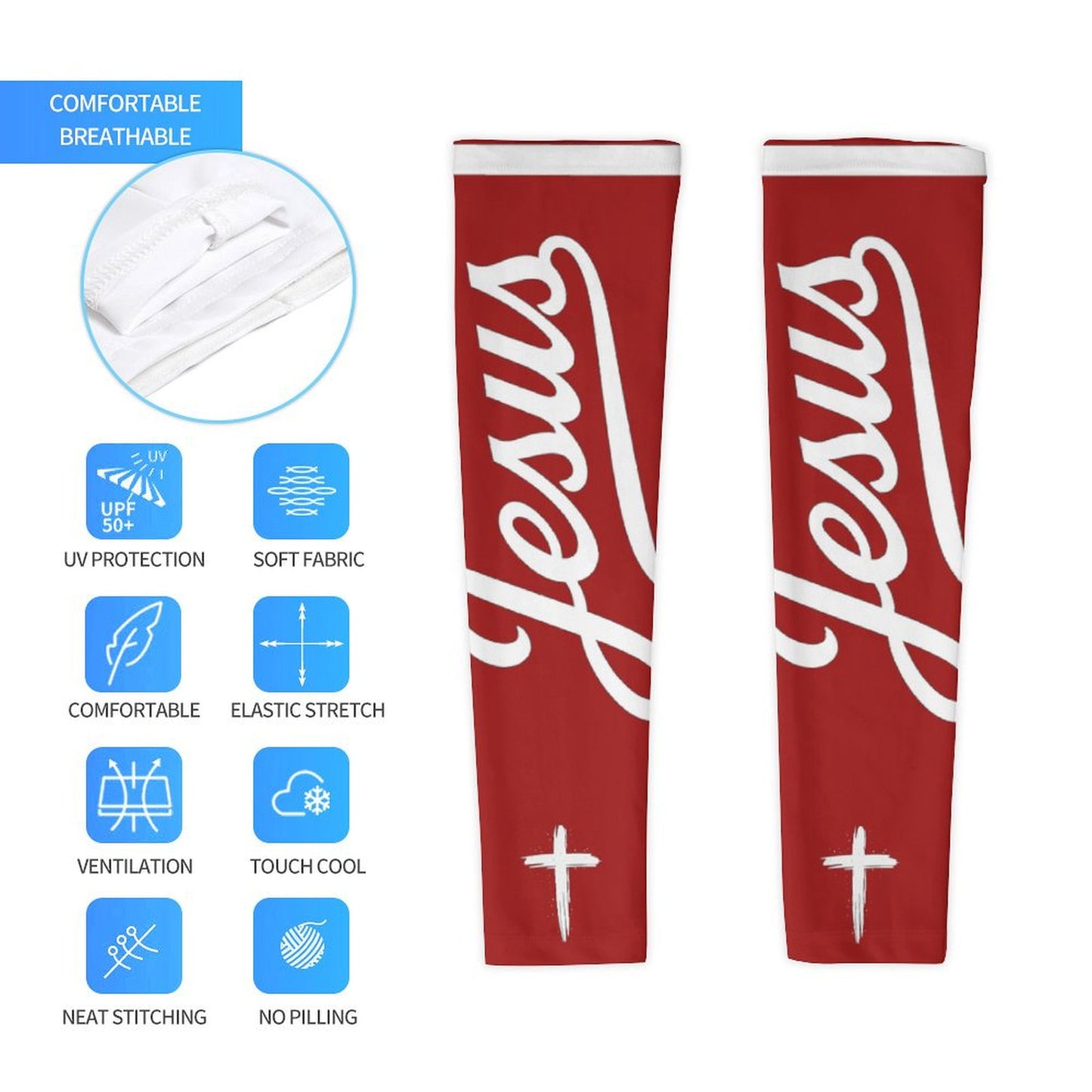Cooling Compression Arm Sleeves Cooling Compression Arm Sleeves