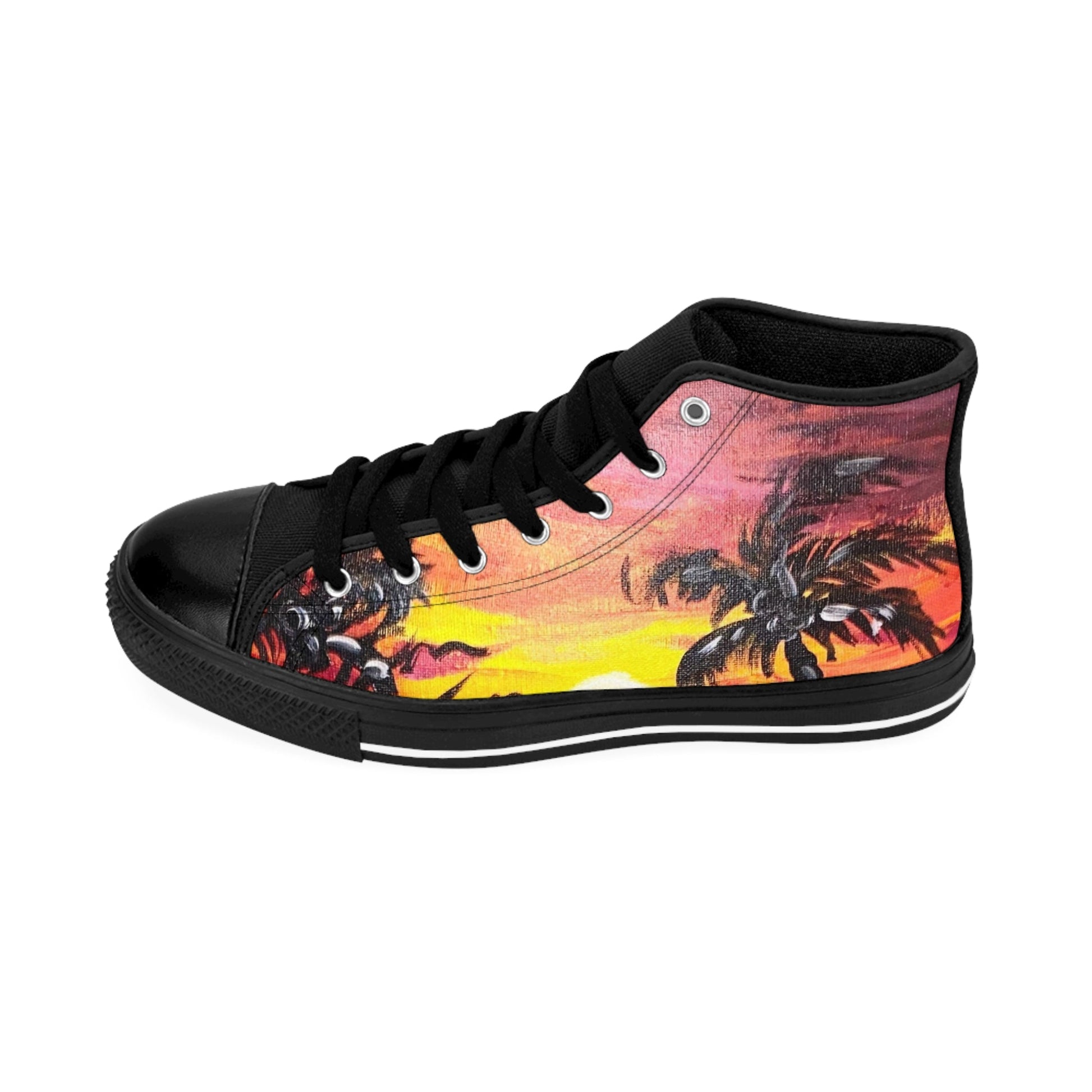 Sunset Womens Classic Sneakers Shoes