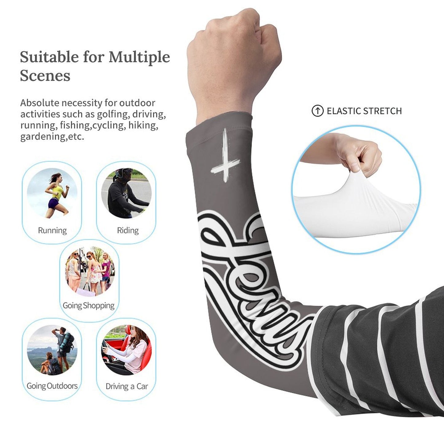 Cooling Compression Arm Sleeves Cooling Compression Arm Sleeves
