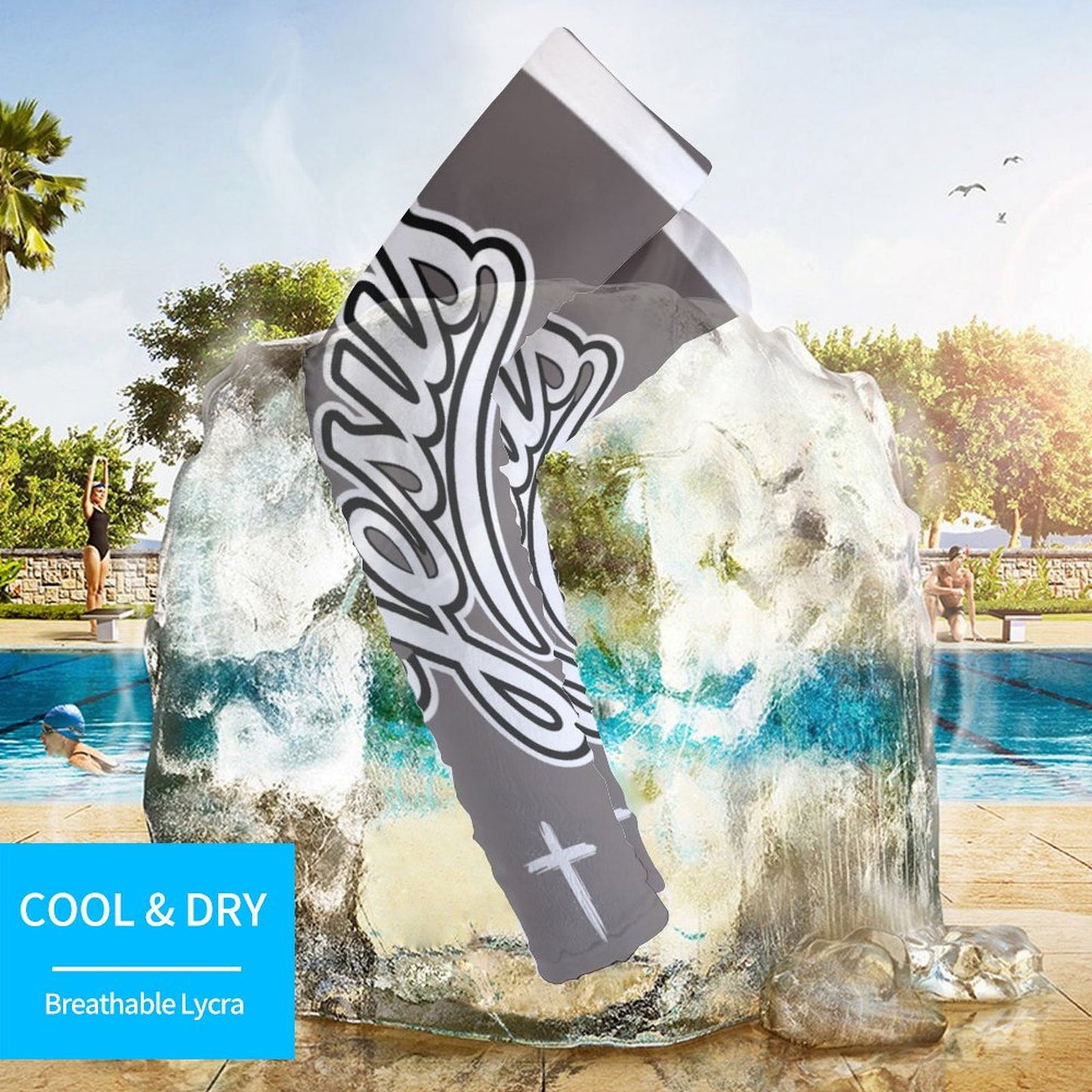 Cooling Compression Arm Sleeves Cooling Compression Arm Sleeves