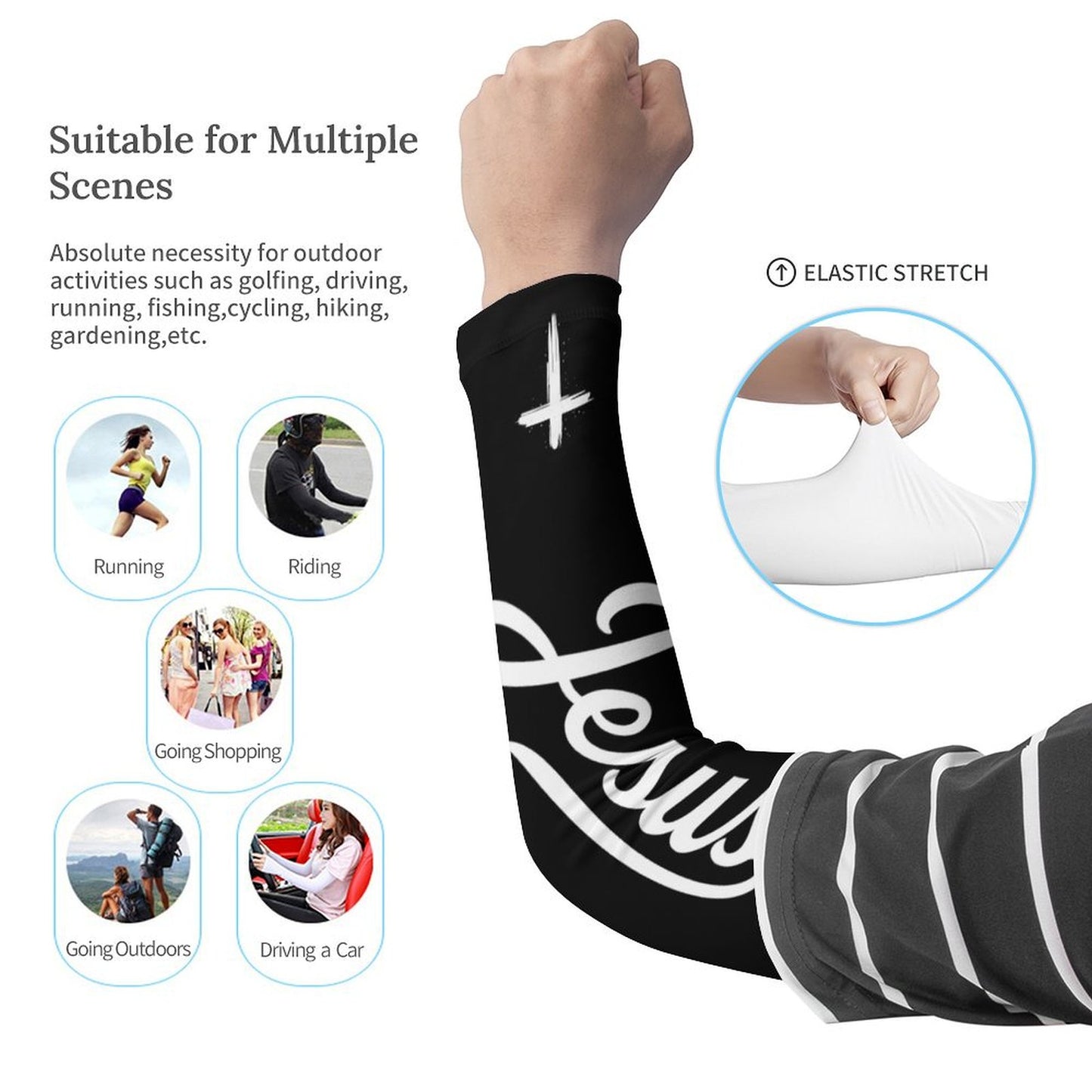 Cooling Compression Arm Sleeves Cooling Compression Arm Sleeves