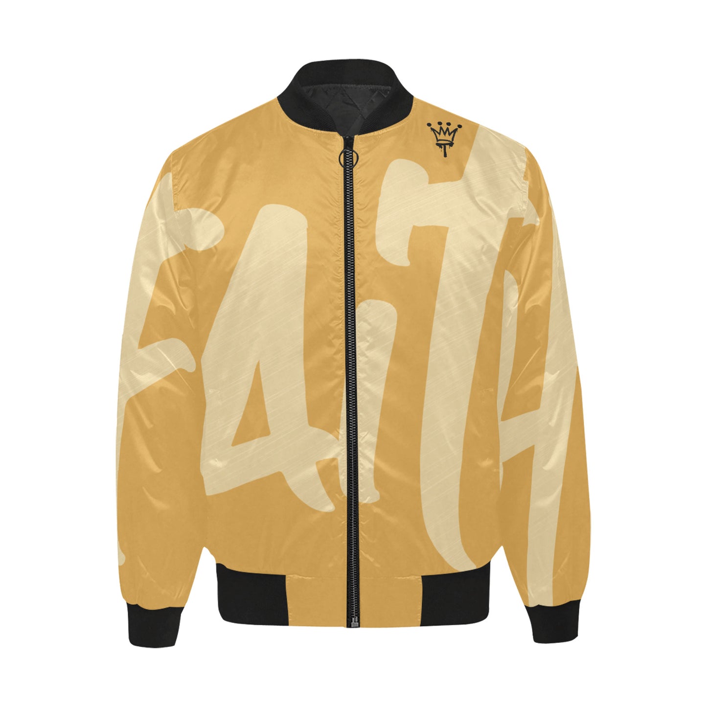 Faith Puff Bomber Jacket