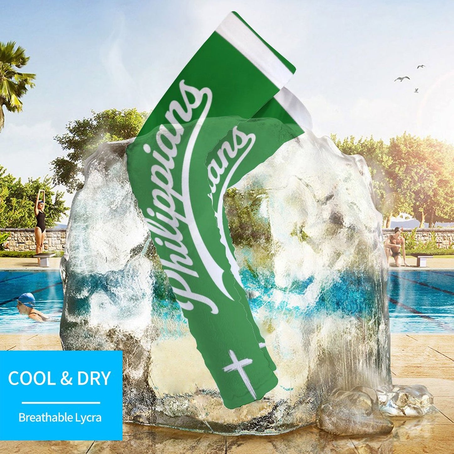Cooling Compression Arm Sleeves Cooling Compression Arm Sleeves