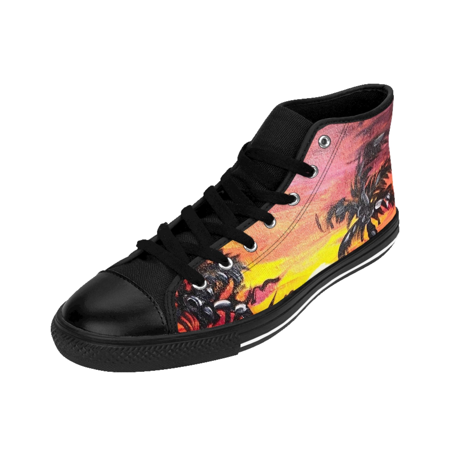 Sunset Womens Classic Sneakers Shoes