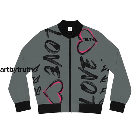 Fruit Of The Spirit Bomber Jacket (Aop) Seam Thread Color Automatically Matched To Design / S All