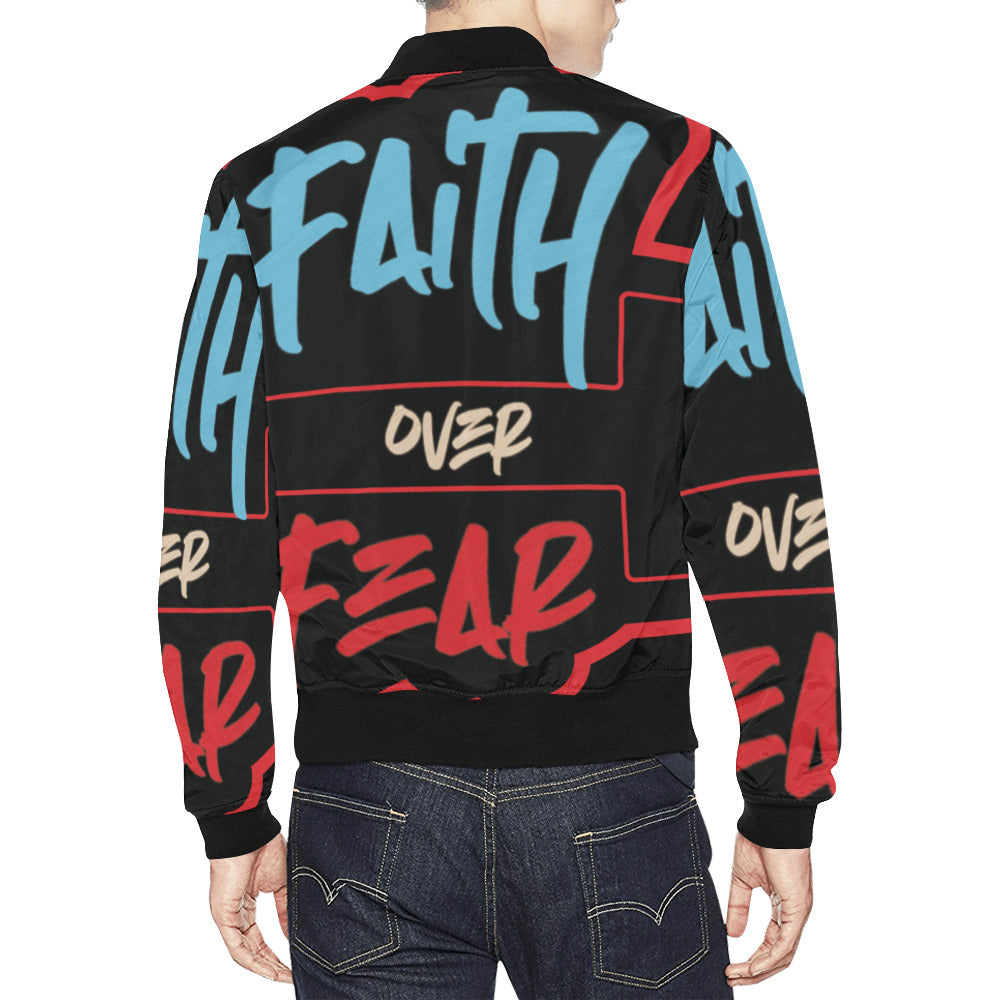 Faith over Fear Windbreaker