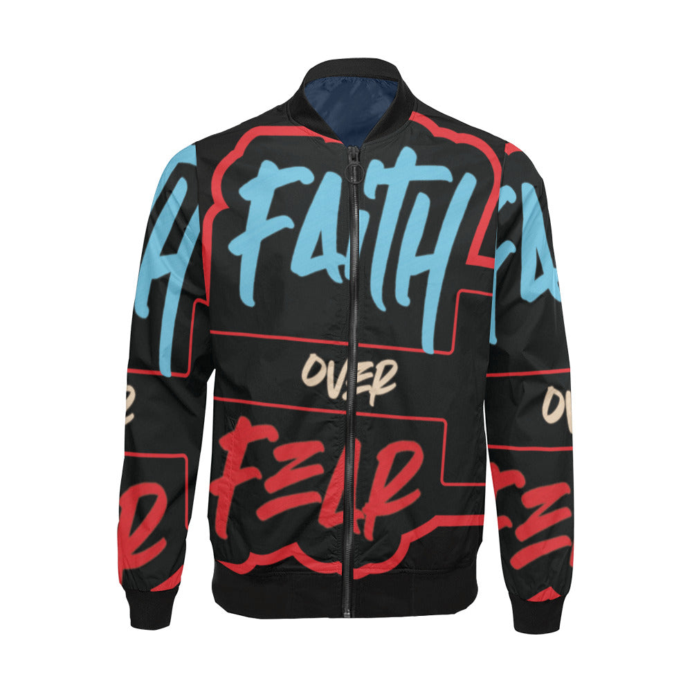 Faith over Fear Windbreaker